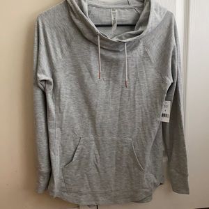 Grey women’s balance hoodie